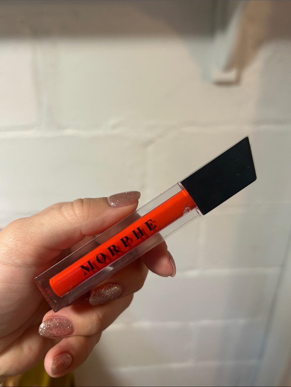 Morphe Lipgloss in Bright Orange